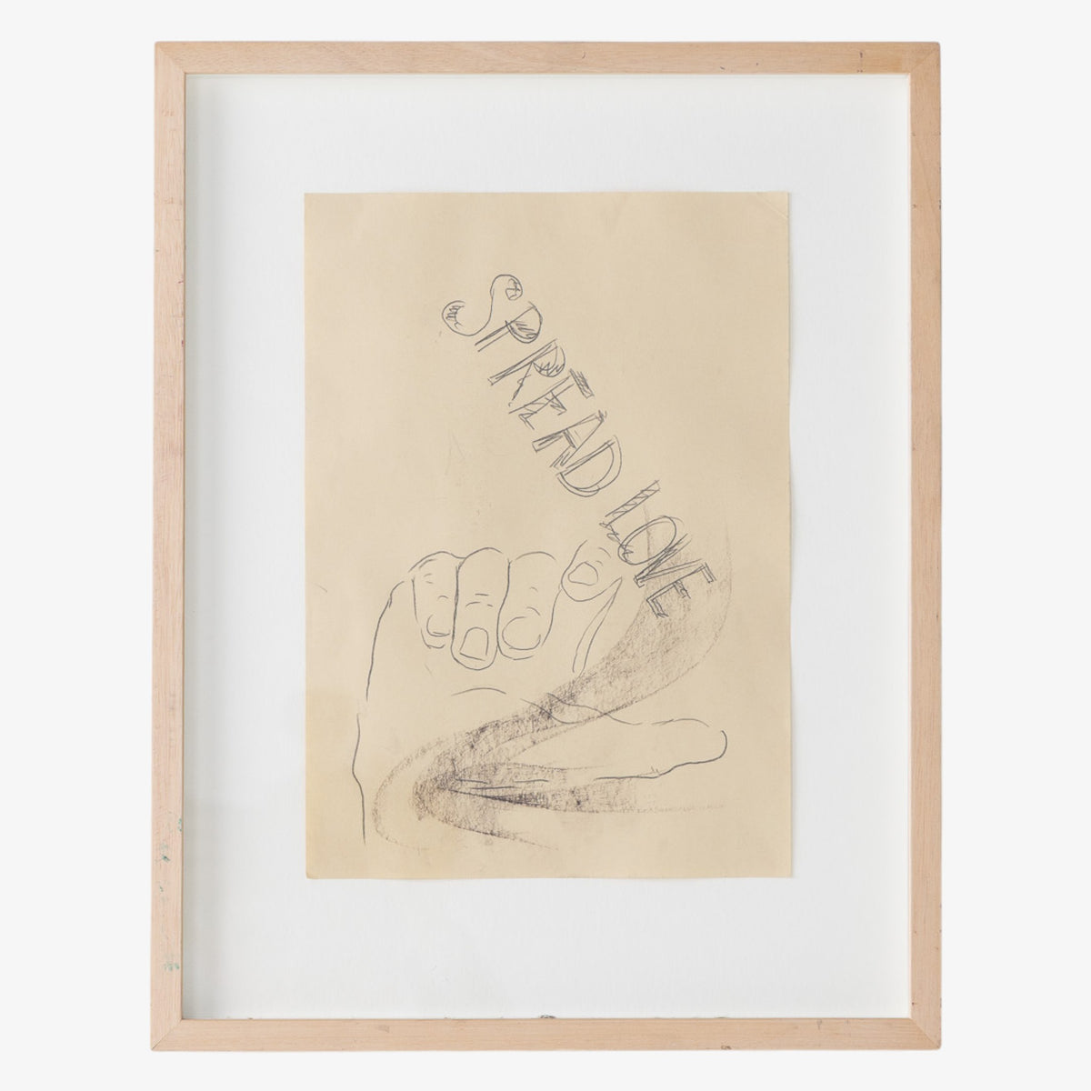 Drawing on paper
