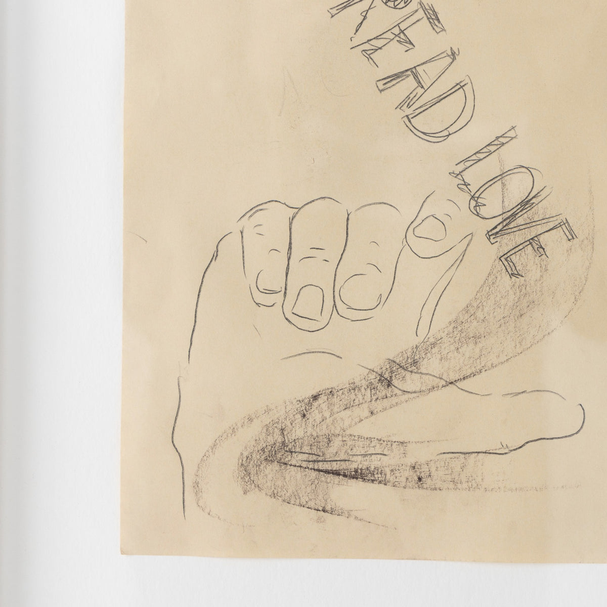 Drawing on paper
