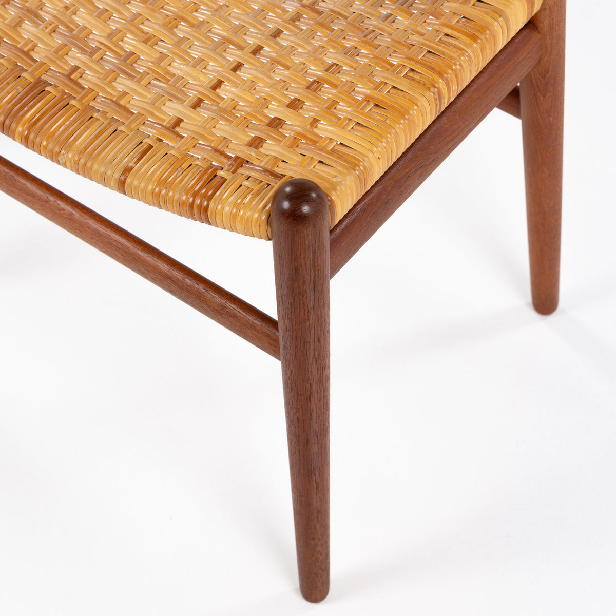 JH 505 - Sæt á 6 'Kohornstole' i teak