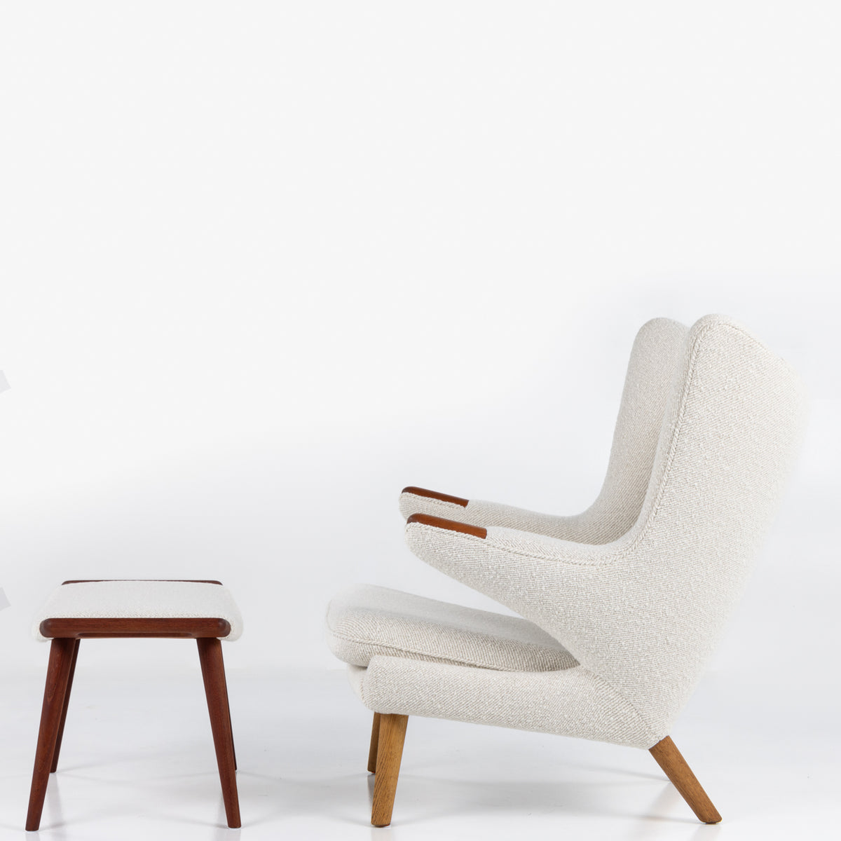 AP 19 - Papa Bear chair & stool in new fabric