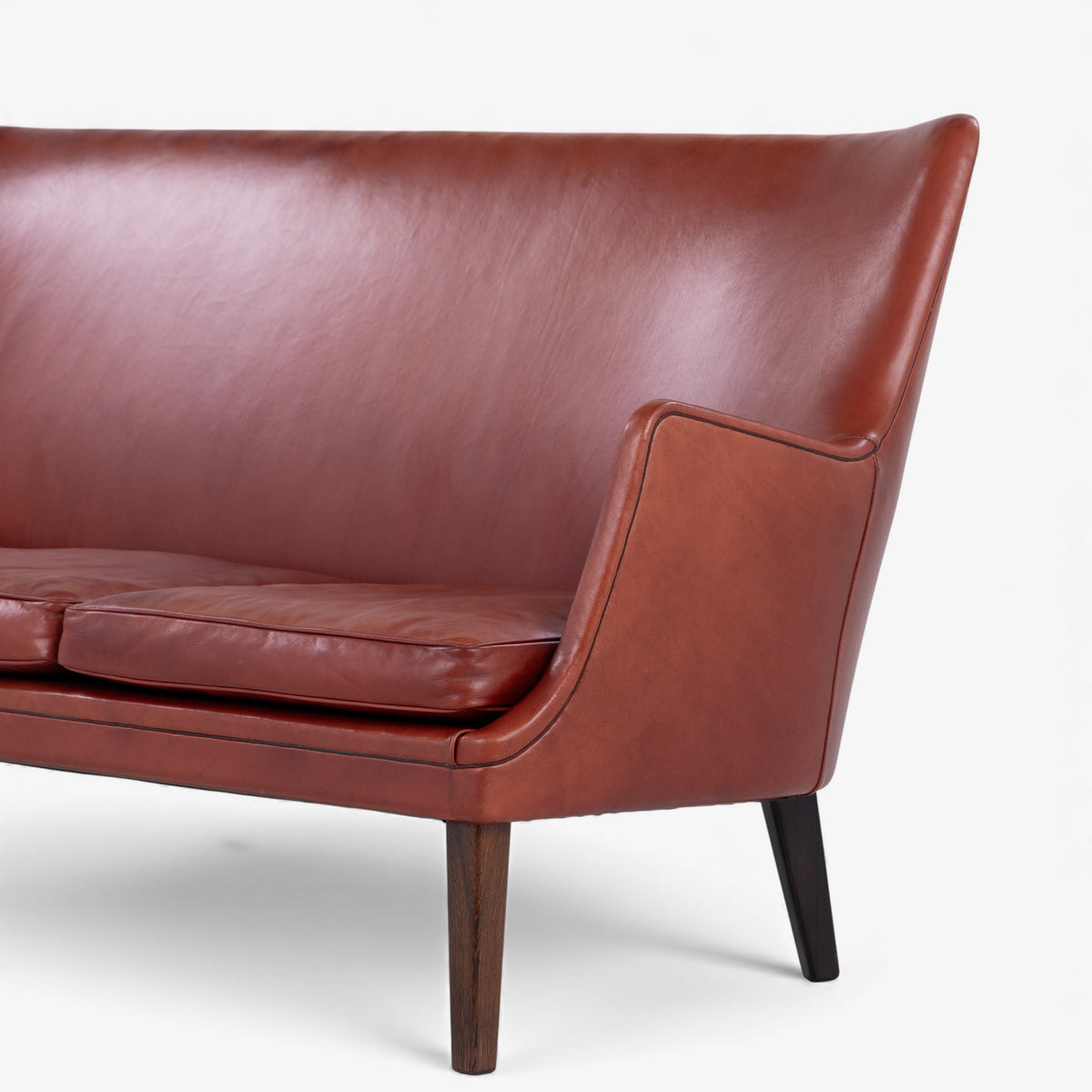 AV 53 - 3 pers. sofa i originalt læder
