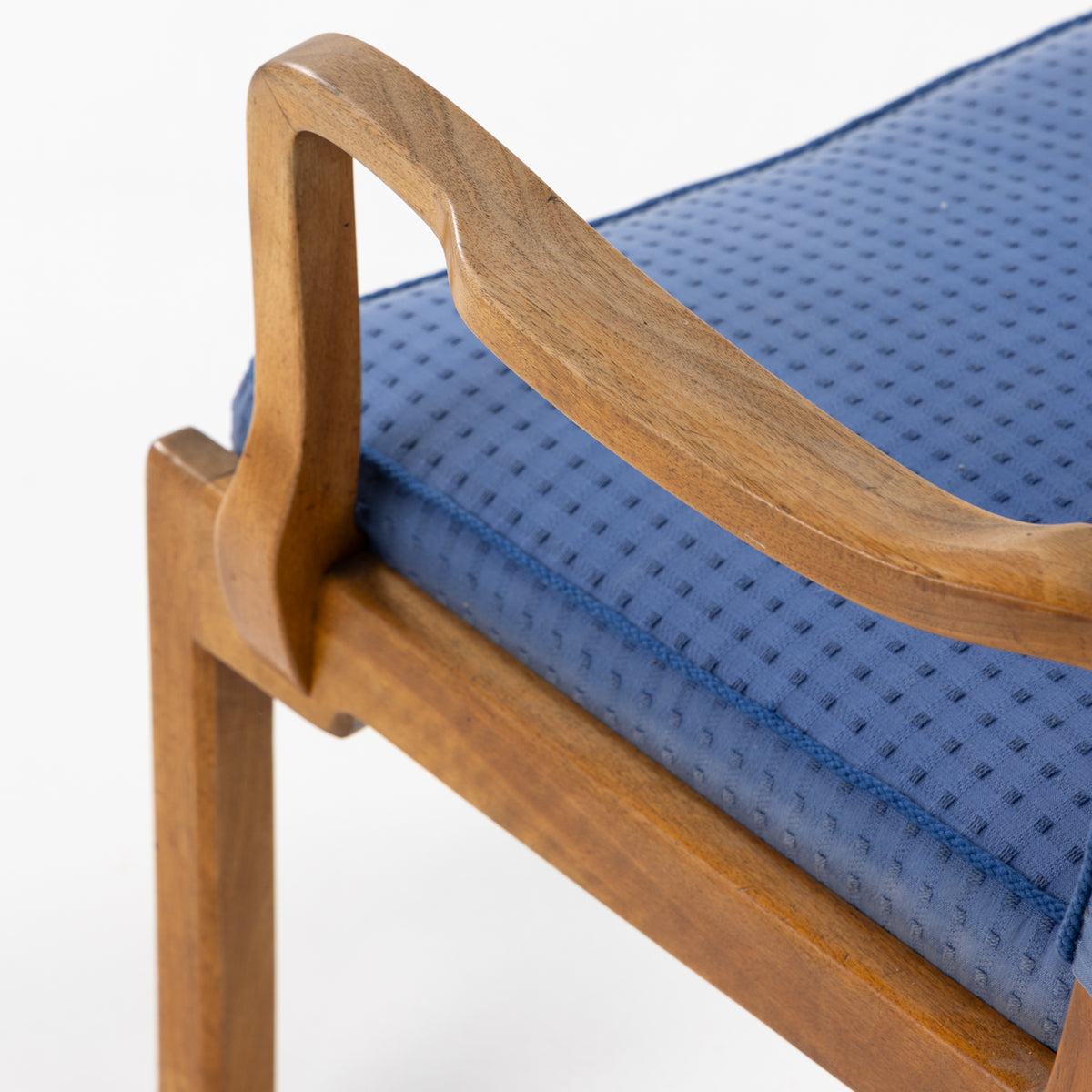 Easy chair in walnut