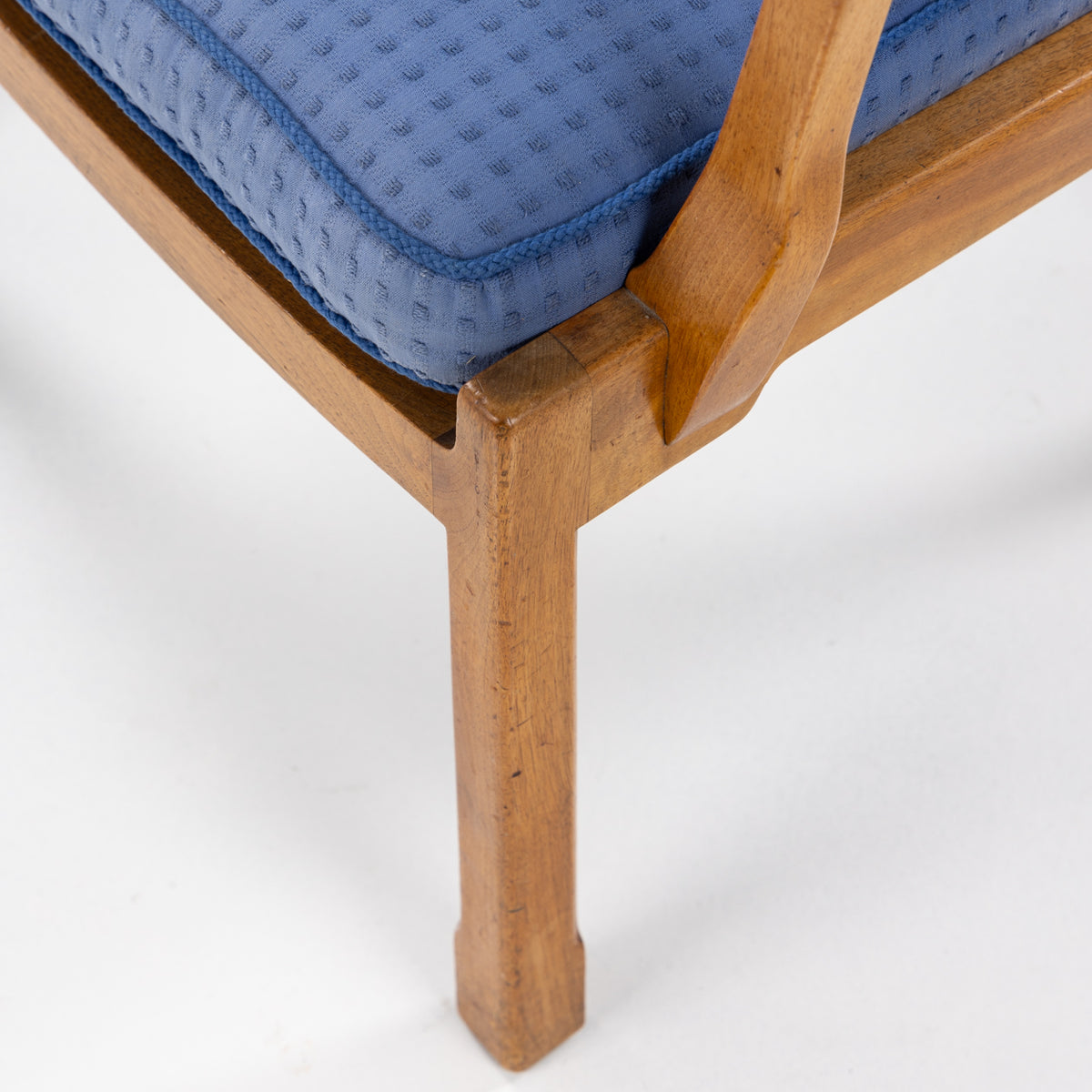 Easy chair in walnut