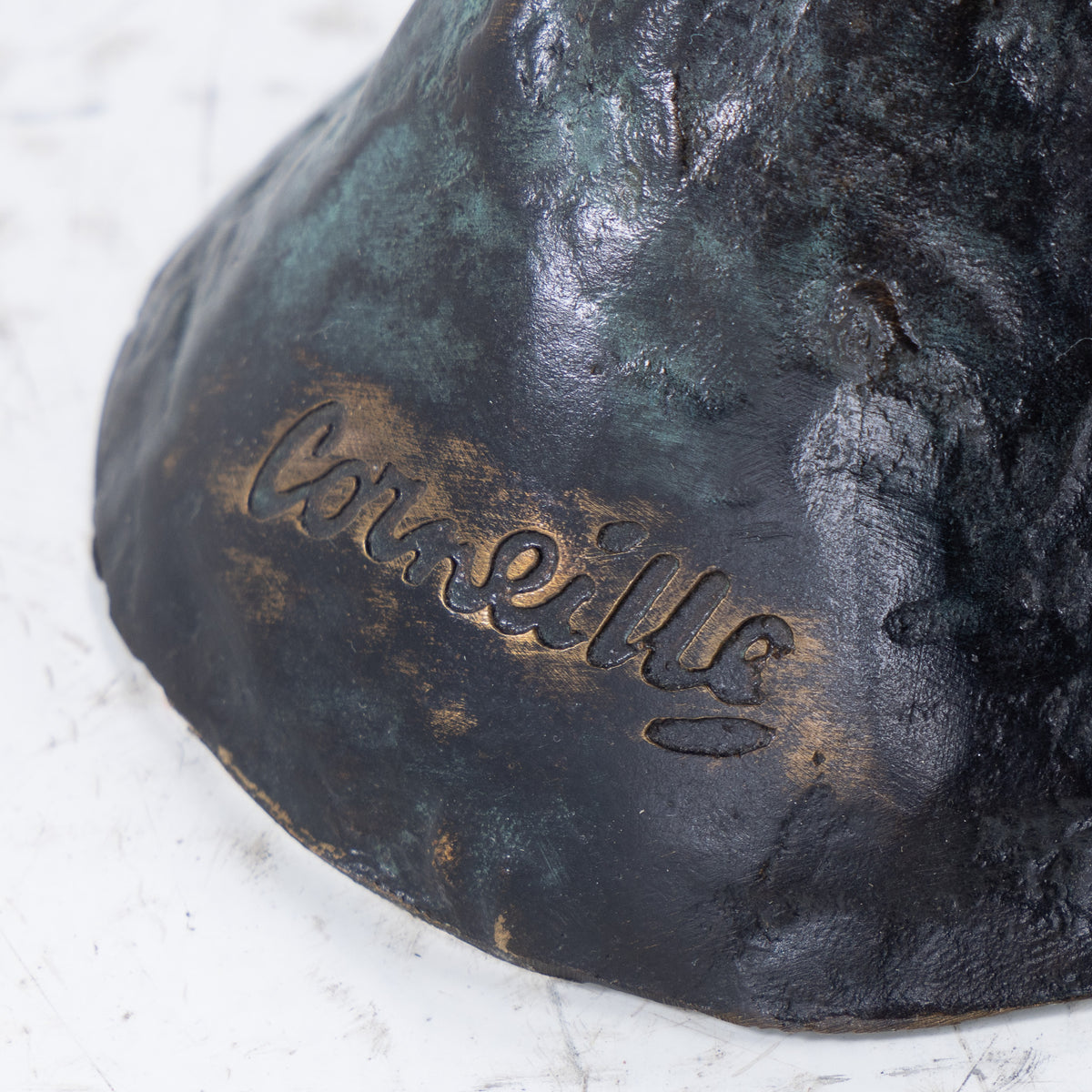 Solfugl i bronze