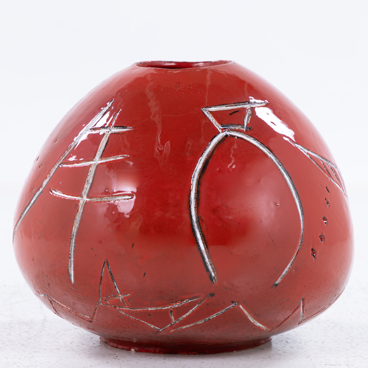 Vase in stoneware