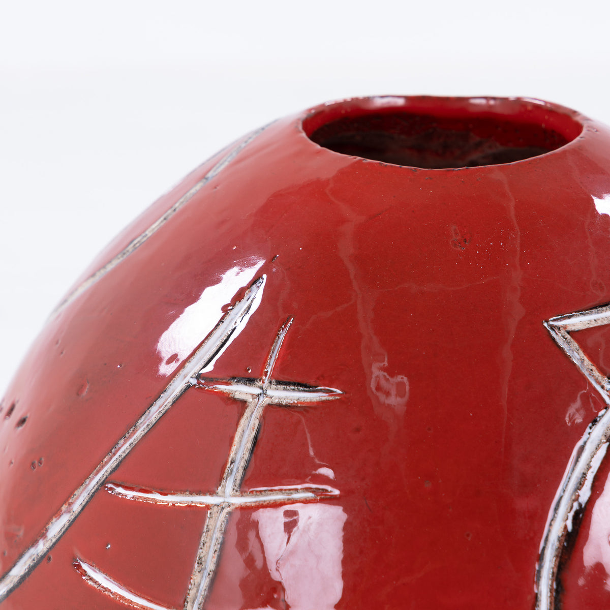 Vase in stoneware