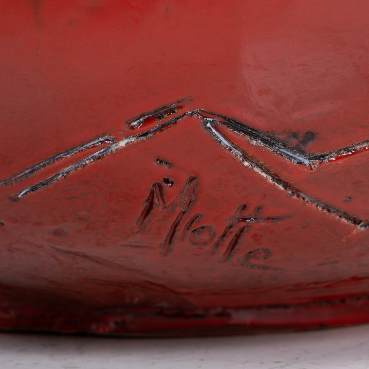 Vase in stoneware