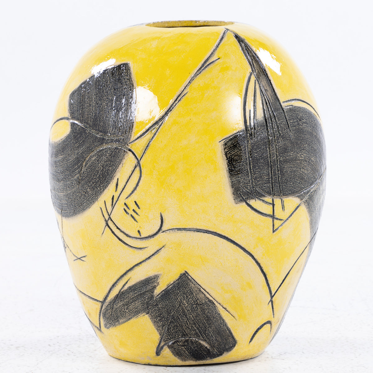 Vase in stoneware