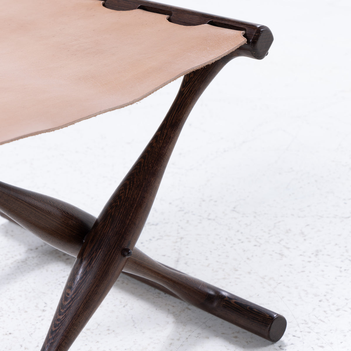 Guldhøj' stool in wengé