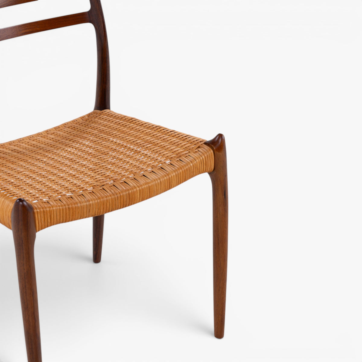 NO 78 - Set of 12 dining chairs in rosewood