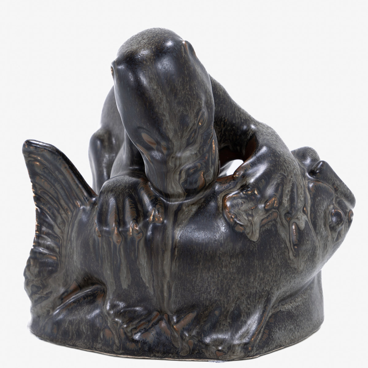 Sculpture in stoneware