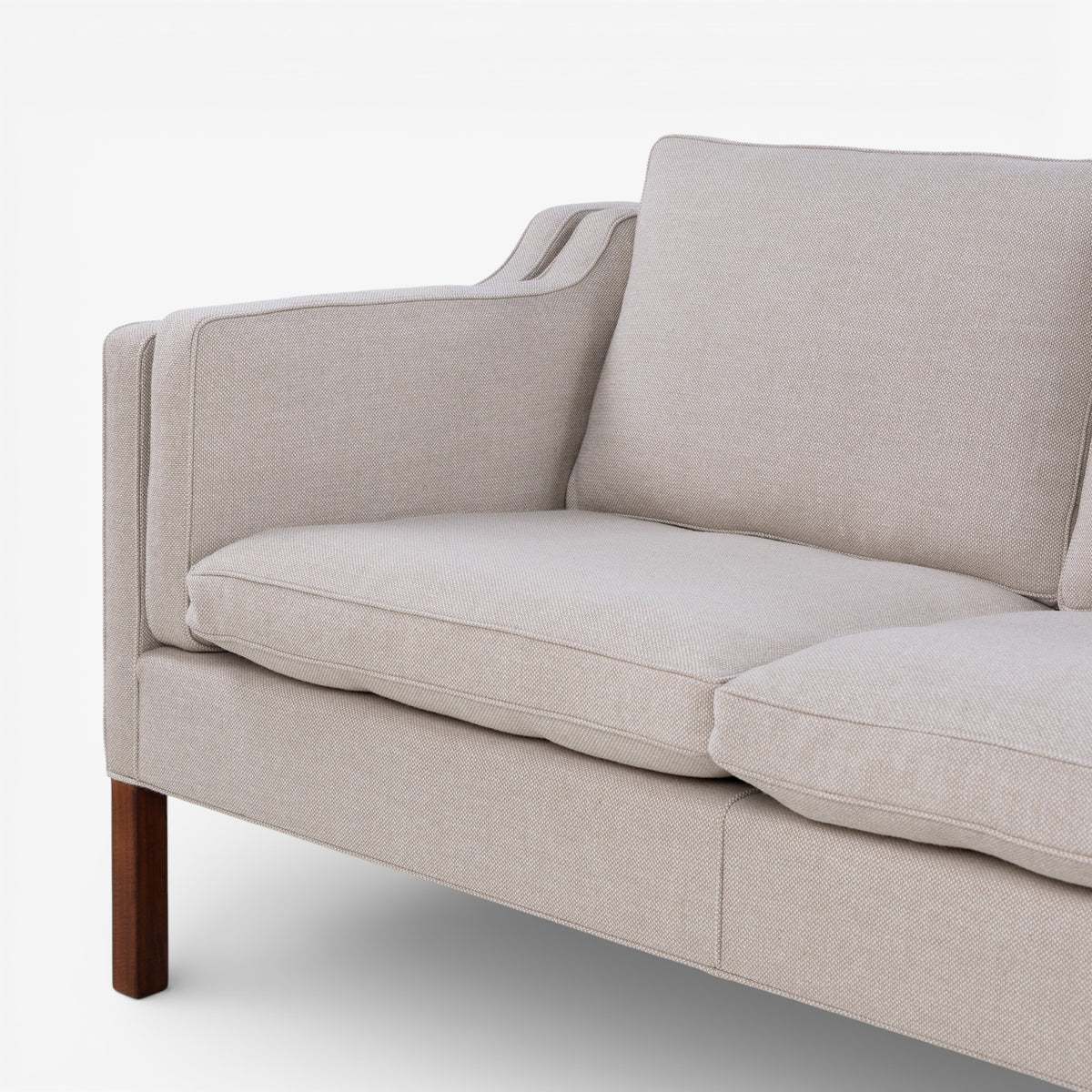 BM 2213 - 3 pers. sofa i nyt tekstil