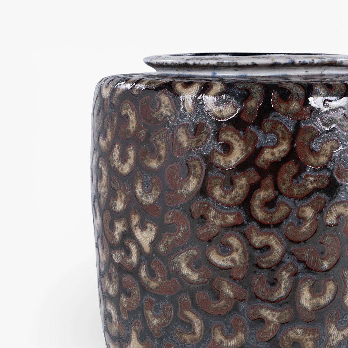 Colossal jar in stoneware
