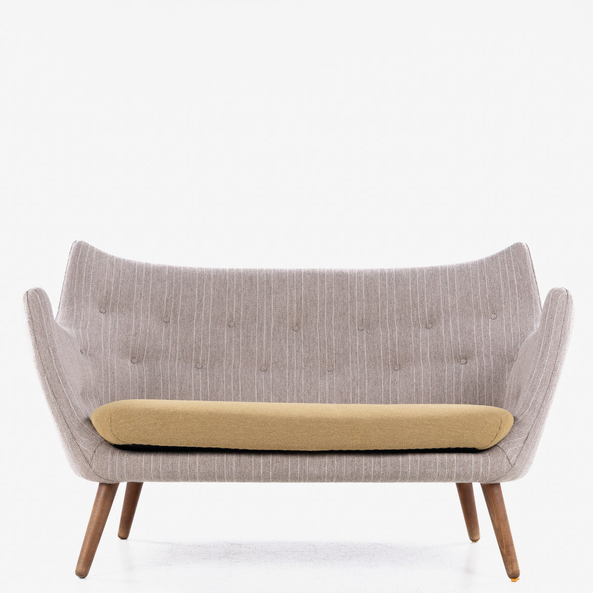 Rare 'The Poet’ sofa in textile