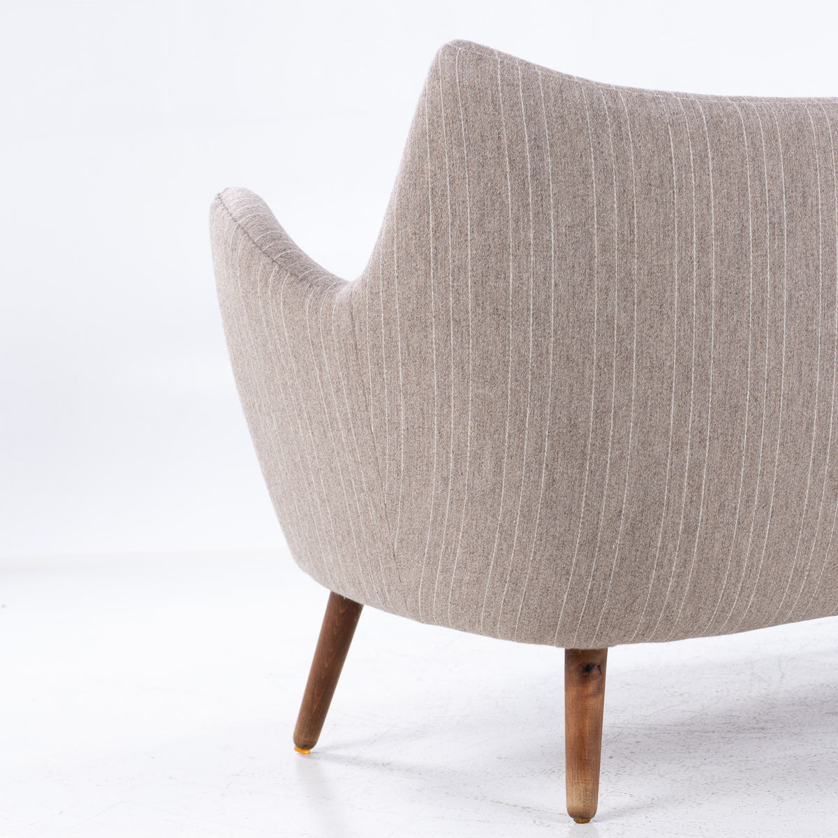 Rare 'The Poet’ sofa in textile