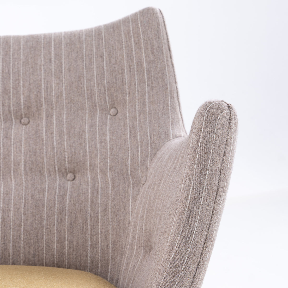 Rare 'The Poet’ sofa in textile