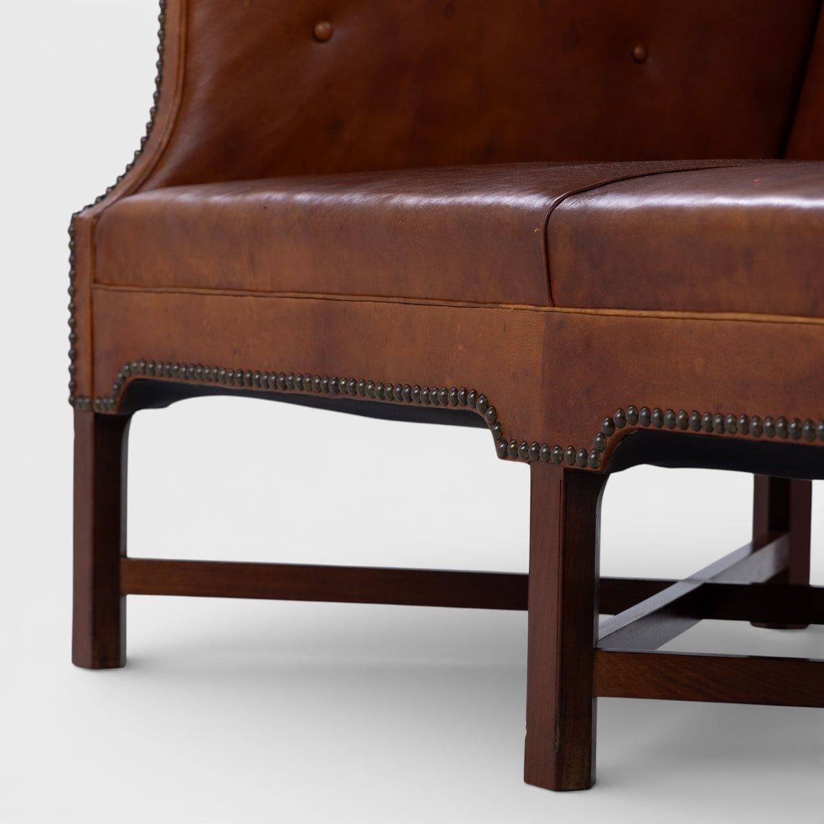 KK 4118 - 3 pers. sofa i originalt nigerskind