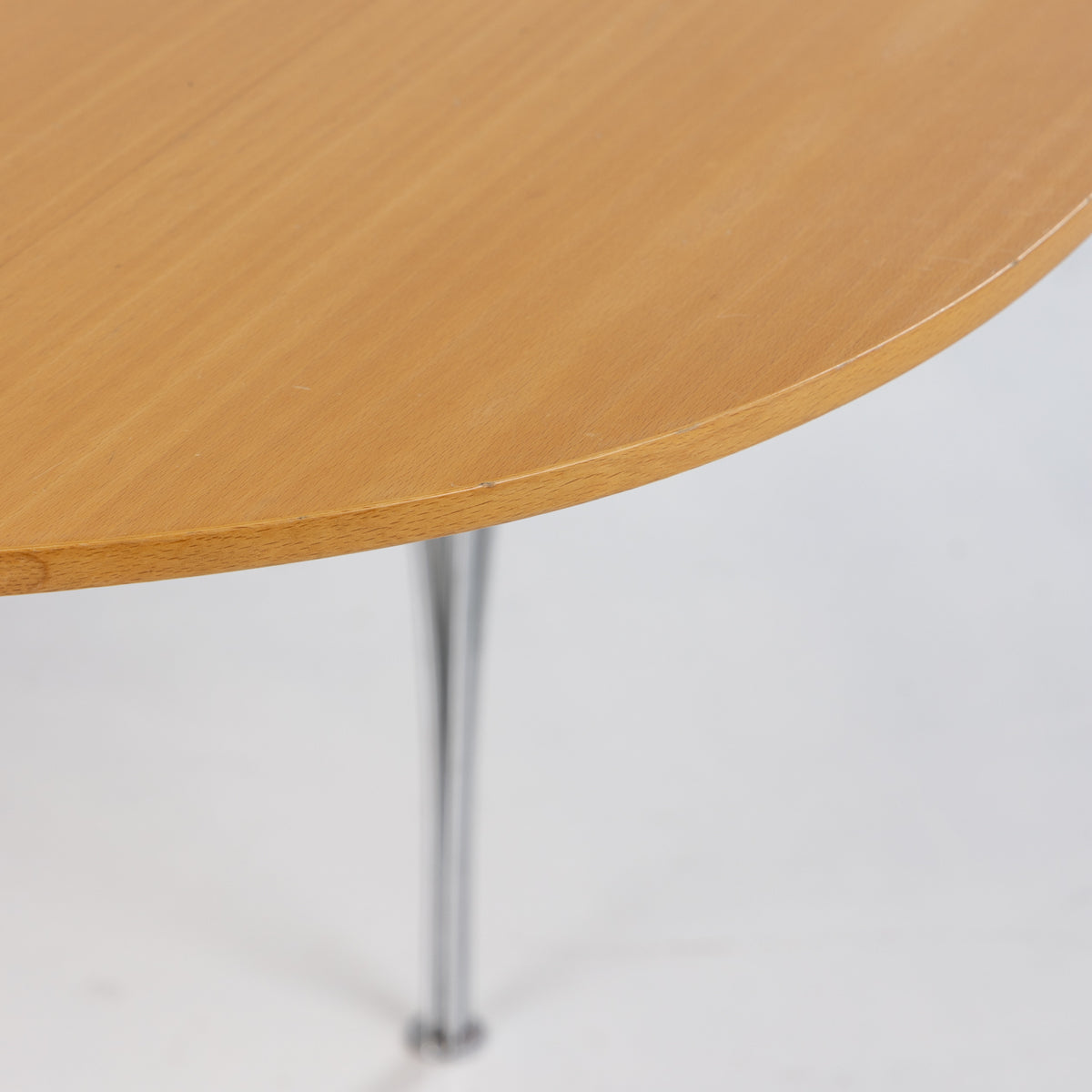 Superellipse dining table in beech
