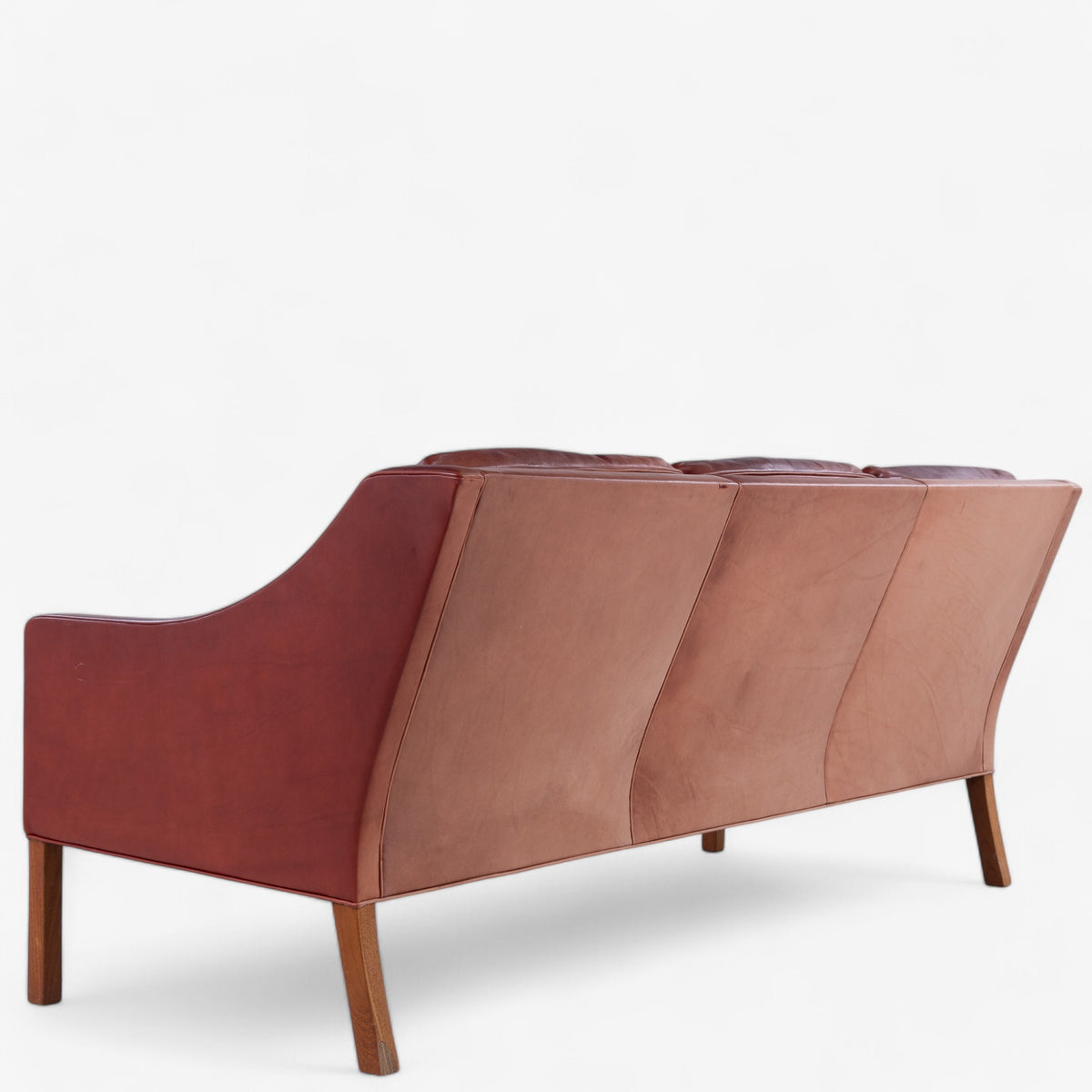 BM 2209 - 3 pers. sofa i originalt læder