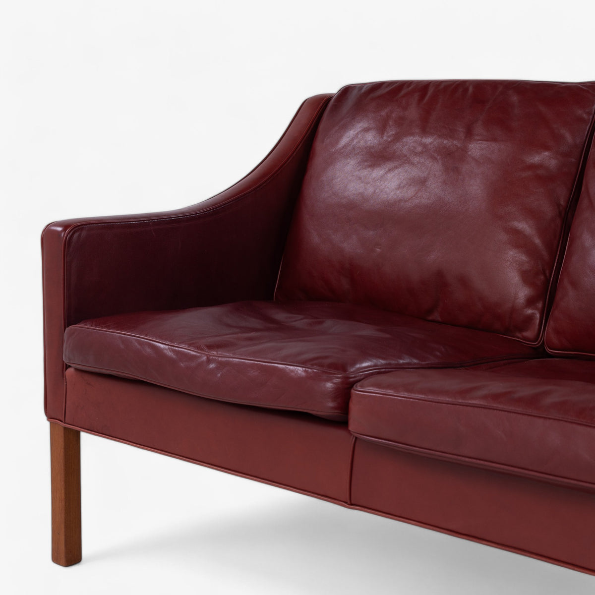 BM 2209 - 3 pers. sofa i originalt læder