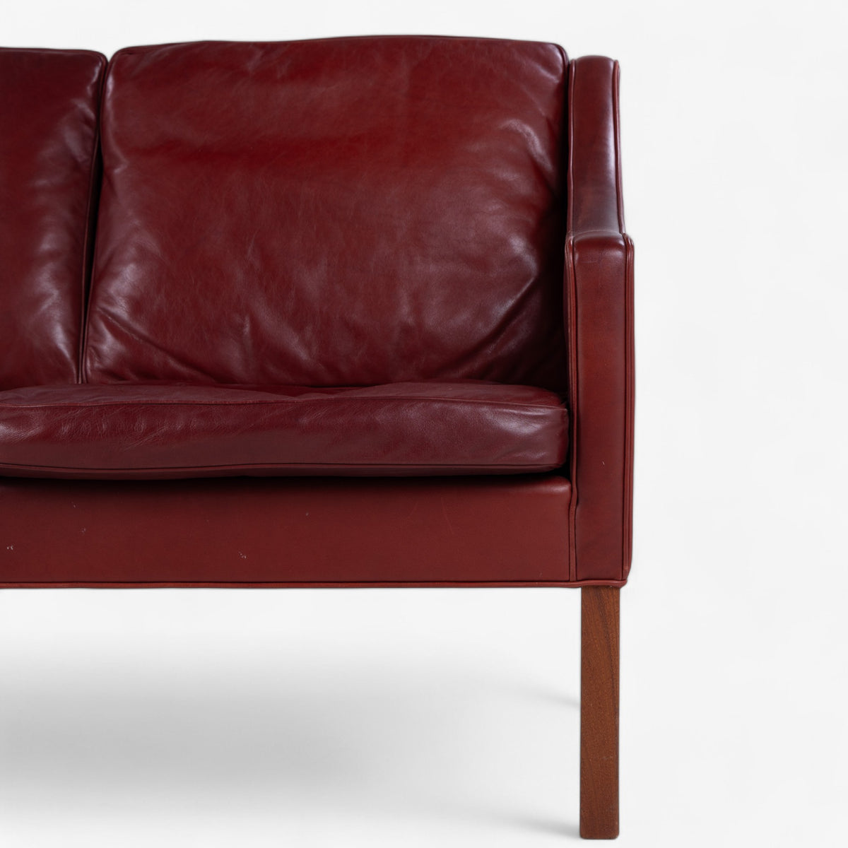 BM 2209 - 3 pers. sofa i originalt læder