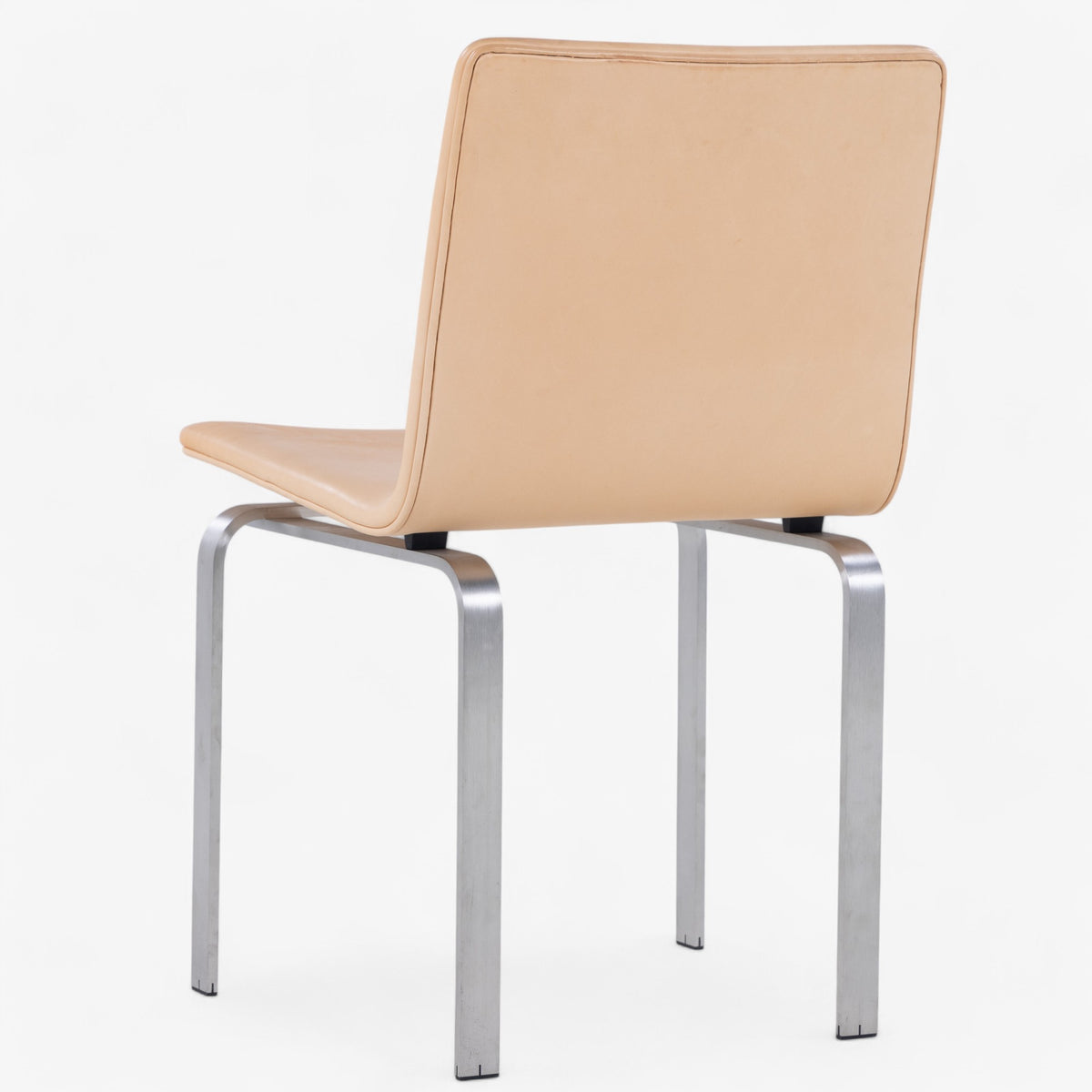 JH 3 - Set of 4 dining chairs in natural leather
