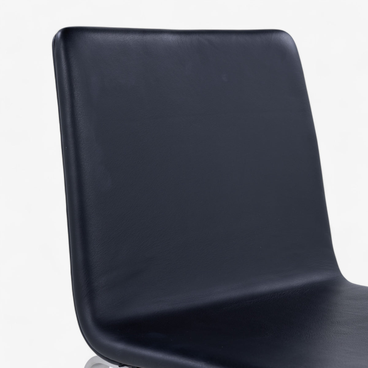 JH 3 - Dining chair in black leather