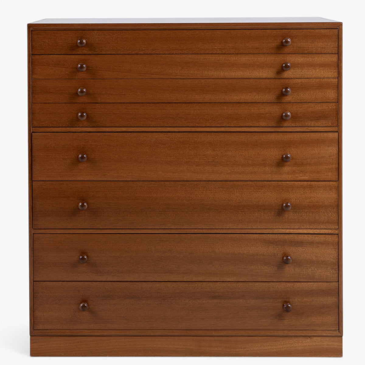 Drawing cabinet in mahogany