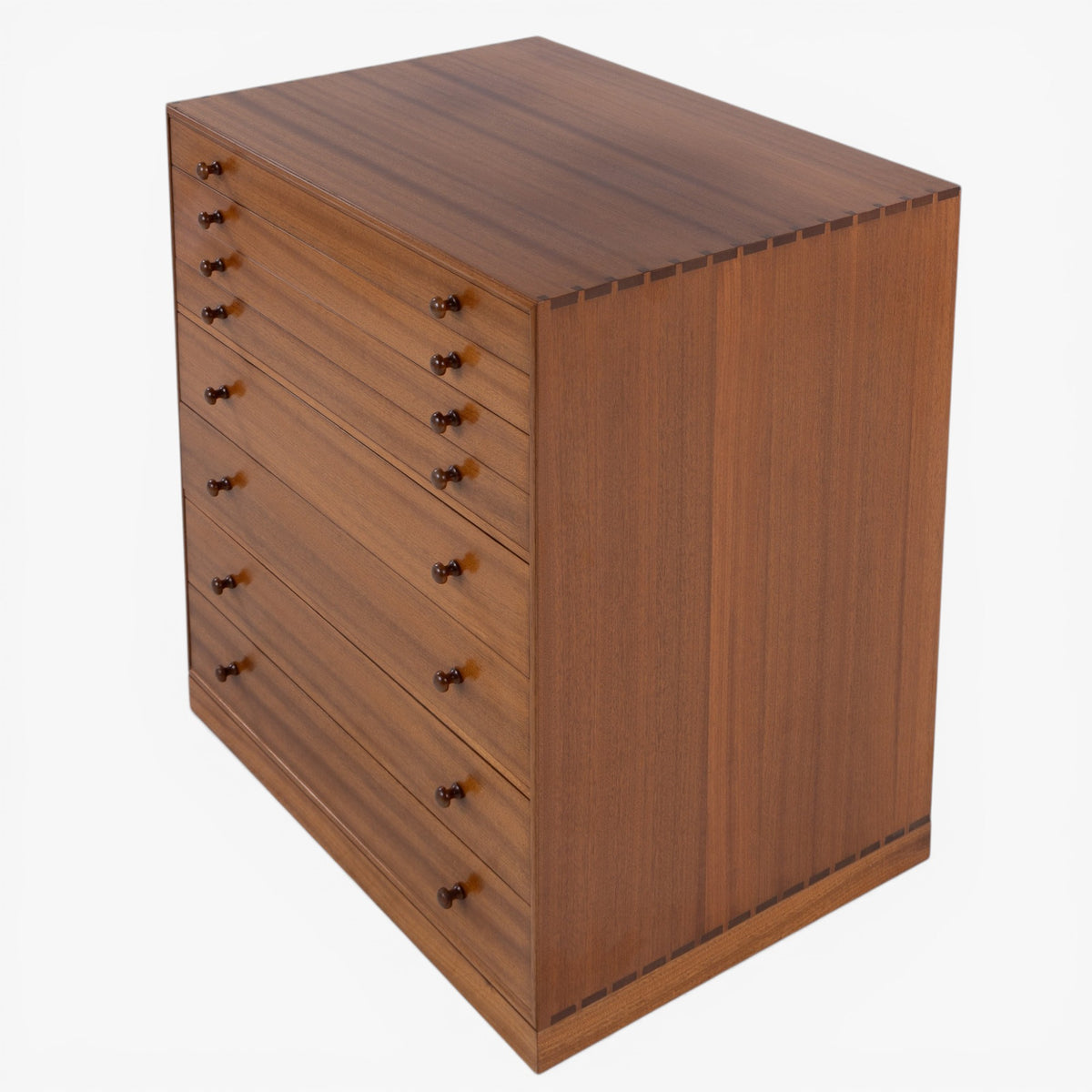 Drawing cabinet in mahogany
