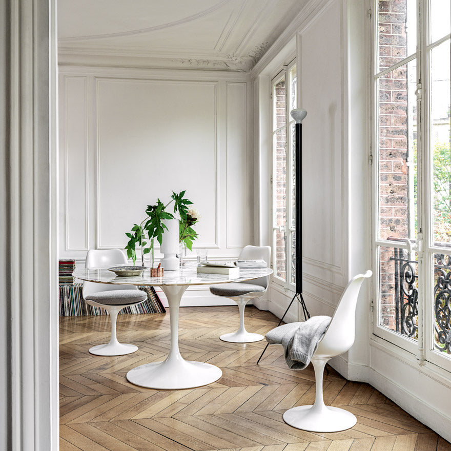 Saarinen Round' spisebord i marmor