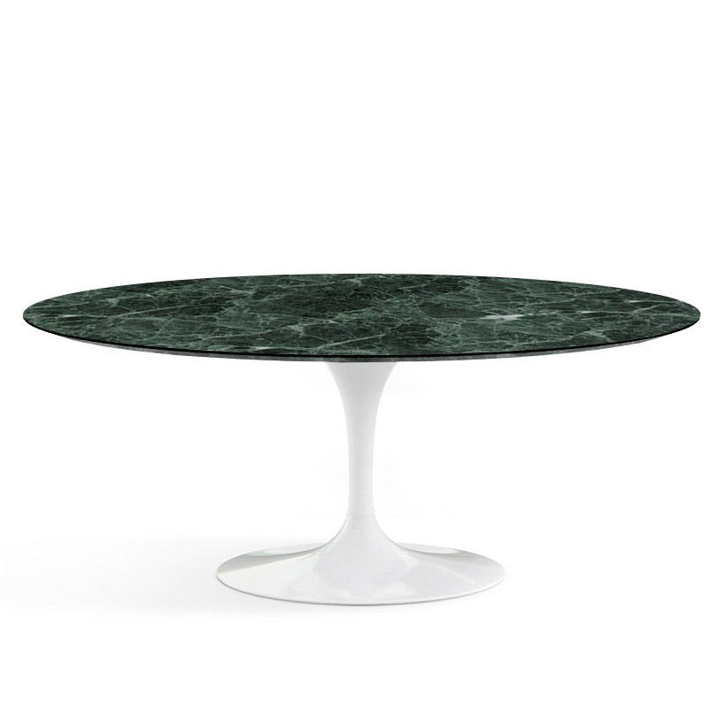 Saarinen Oval' marble dining table