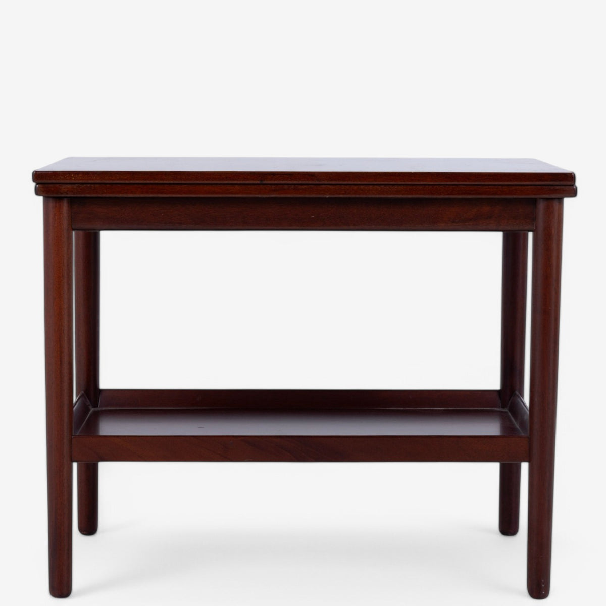 Serving trolley in mahogany