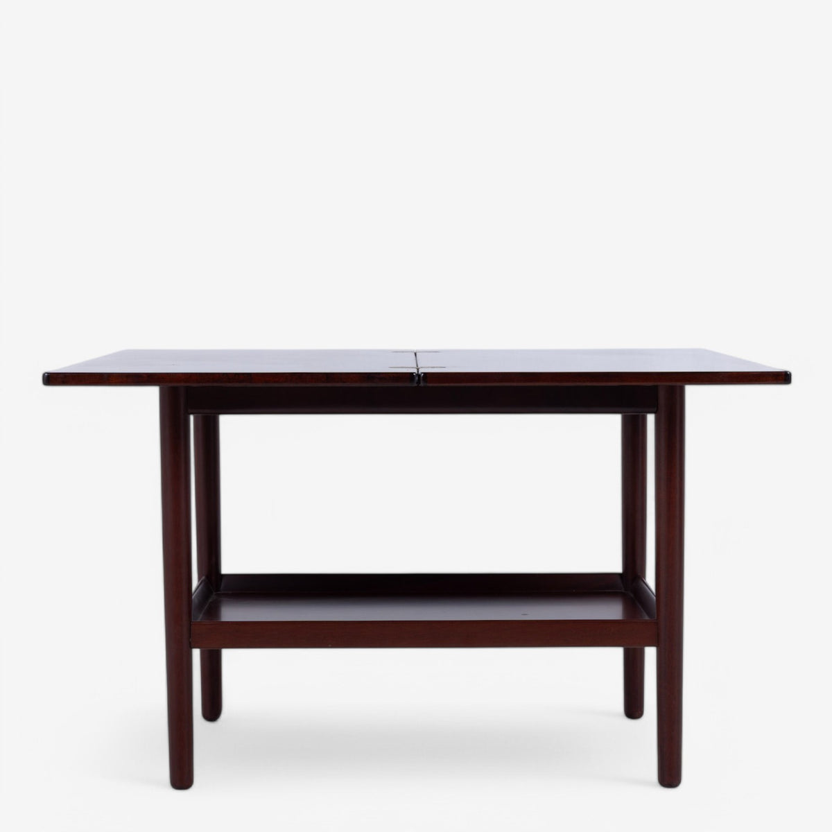 Serving trolley in mahogany