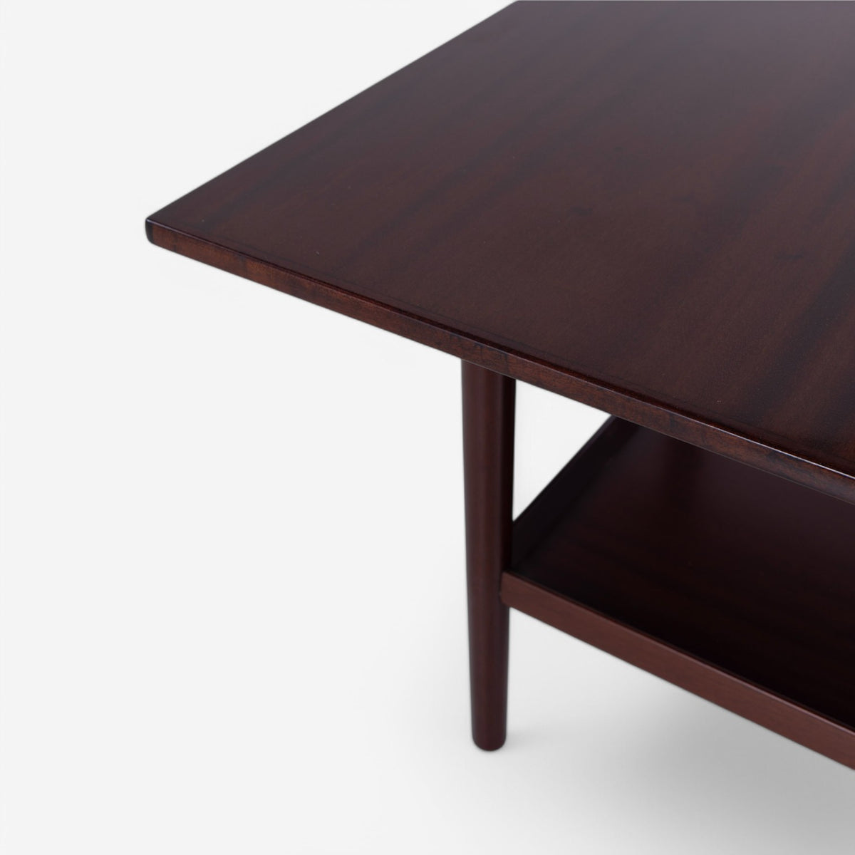 Serving trolley in mahogany
