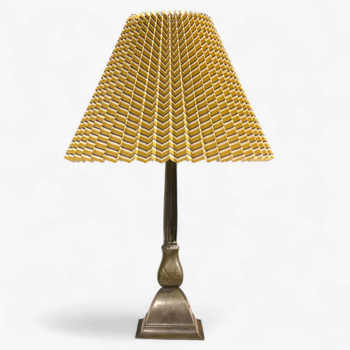 Bordlampe i discometal