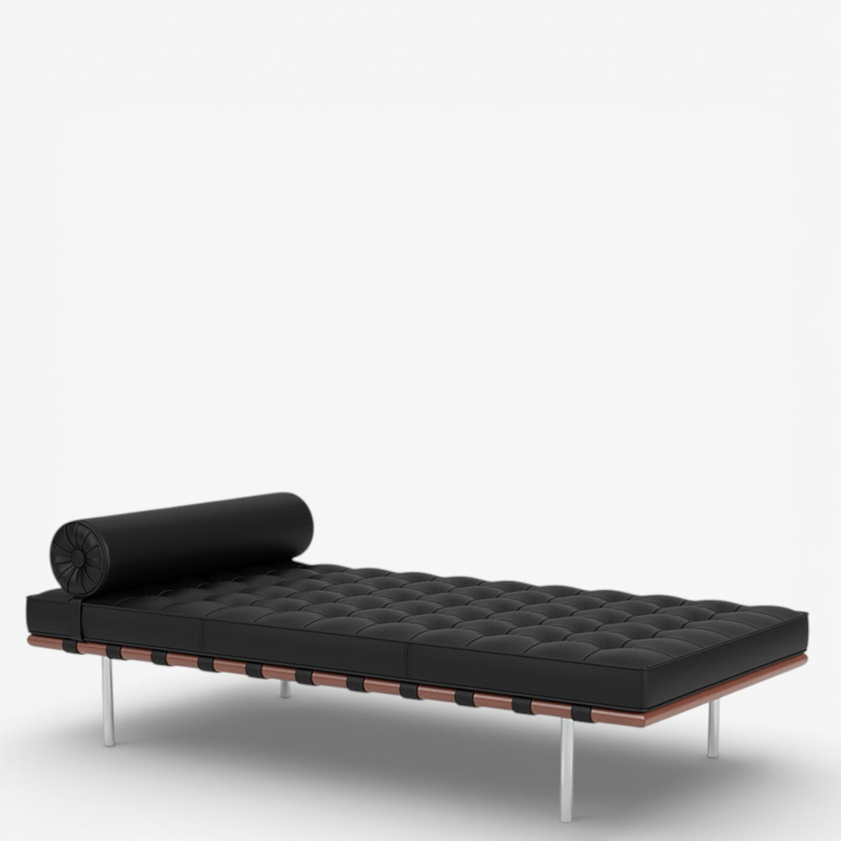 Barcelona Relax - Daybed i sort læder