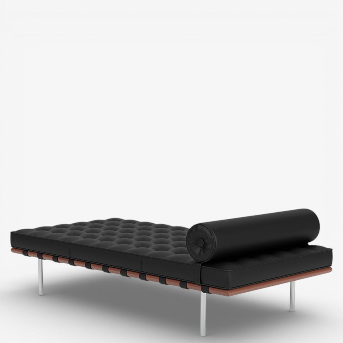 Barcelona Relax - Daybed i sort læder