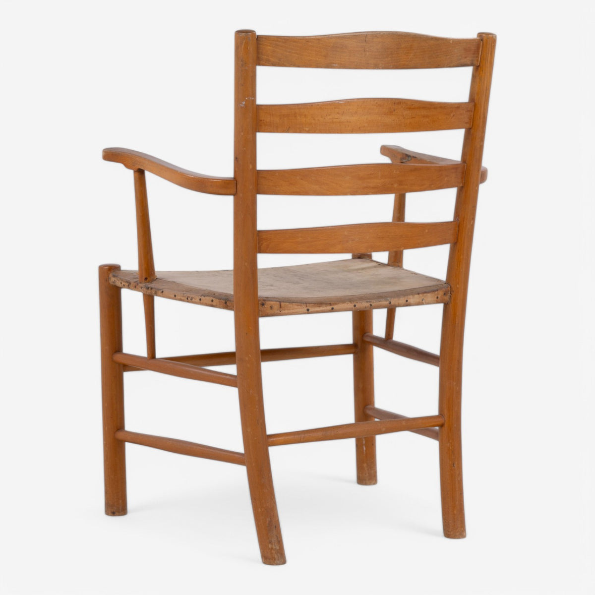 Church armchair in beech