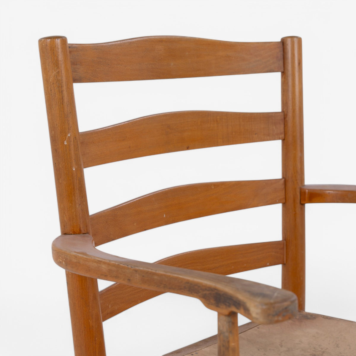 Church armchair in beech