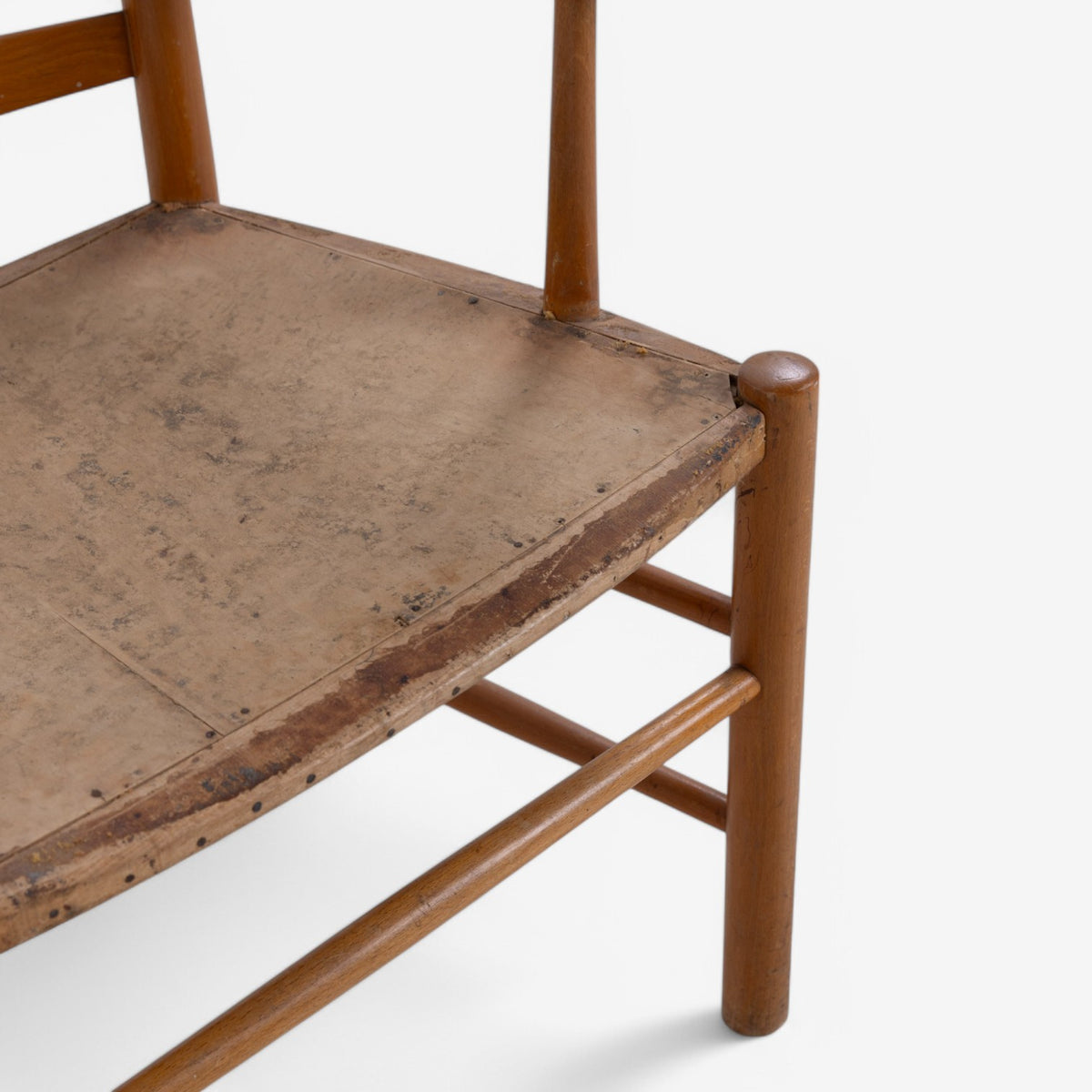 Church armchair in beech