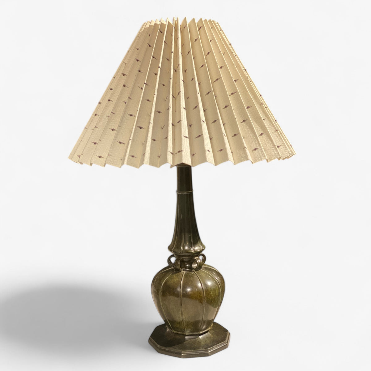 Table lamp in discometal