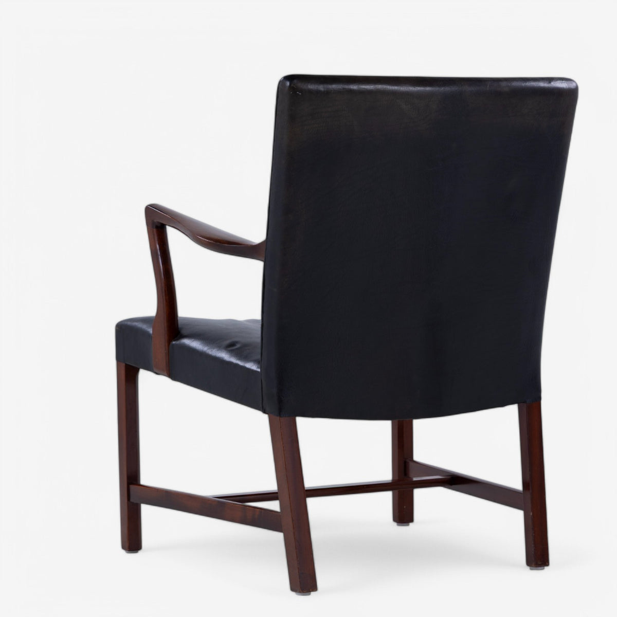 Armchair in mahogany