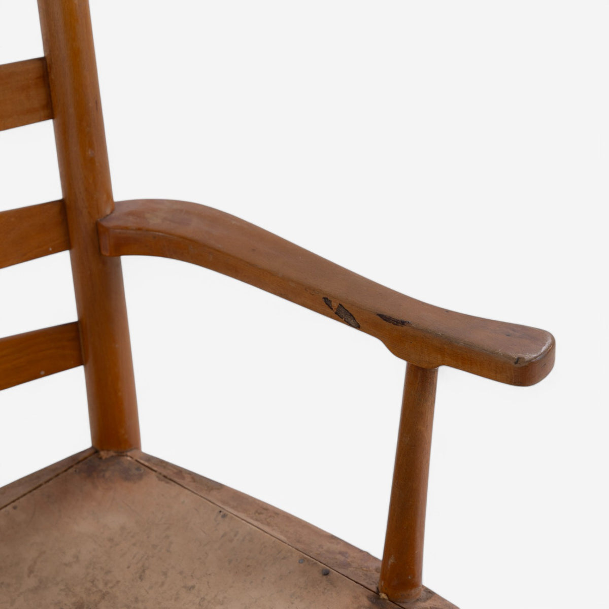 Church armchair in beech