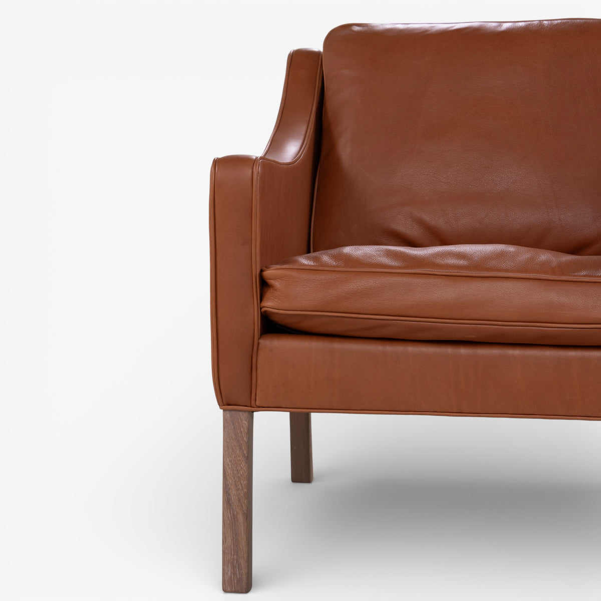 BM 2207 - Easy chair in aniline leather