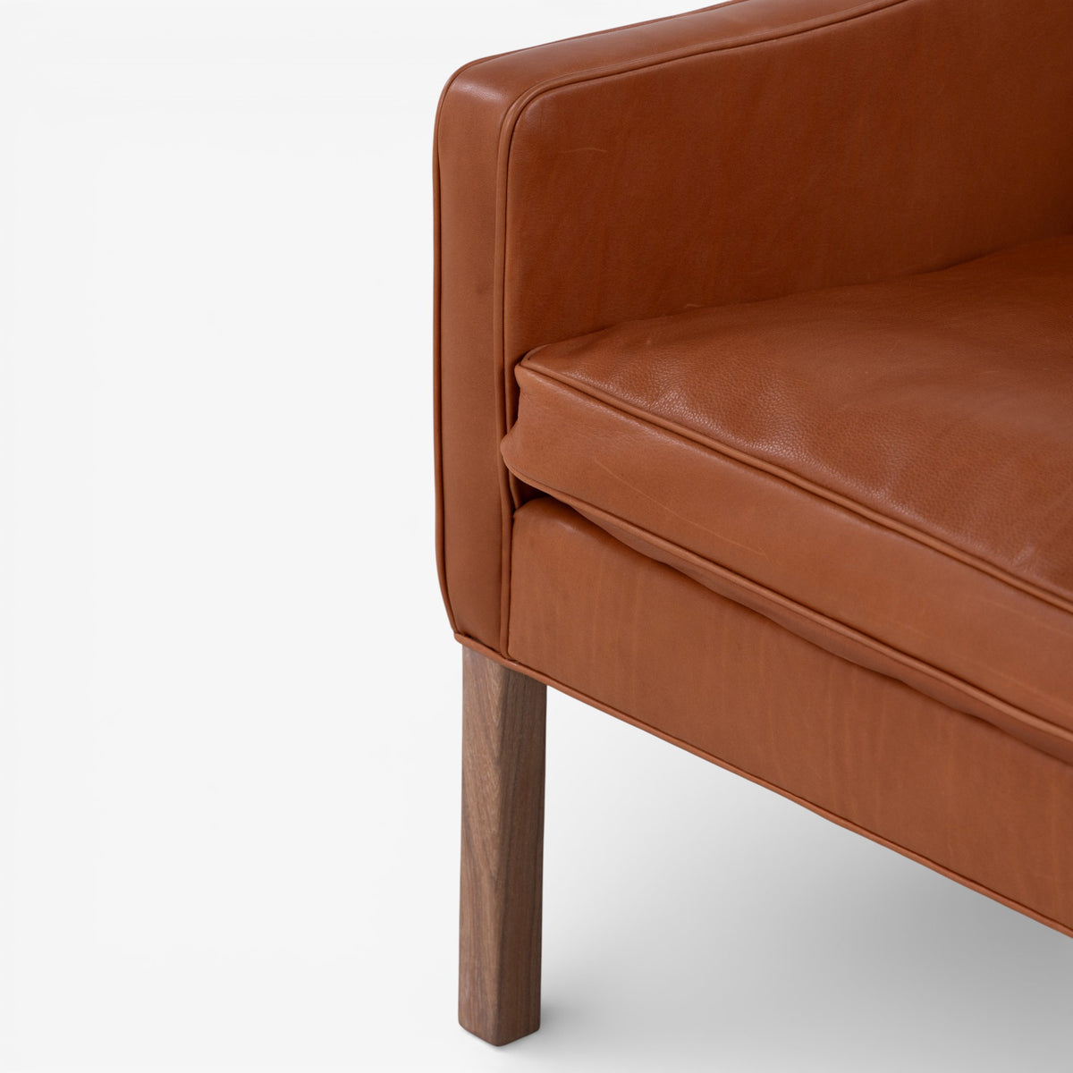 BM 2207 - Easy chair in aniline leather