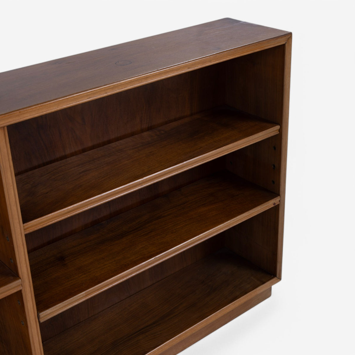 Shelving in walnut