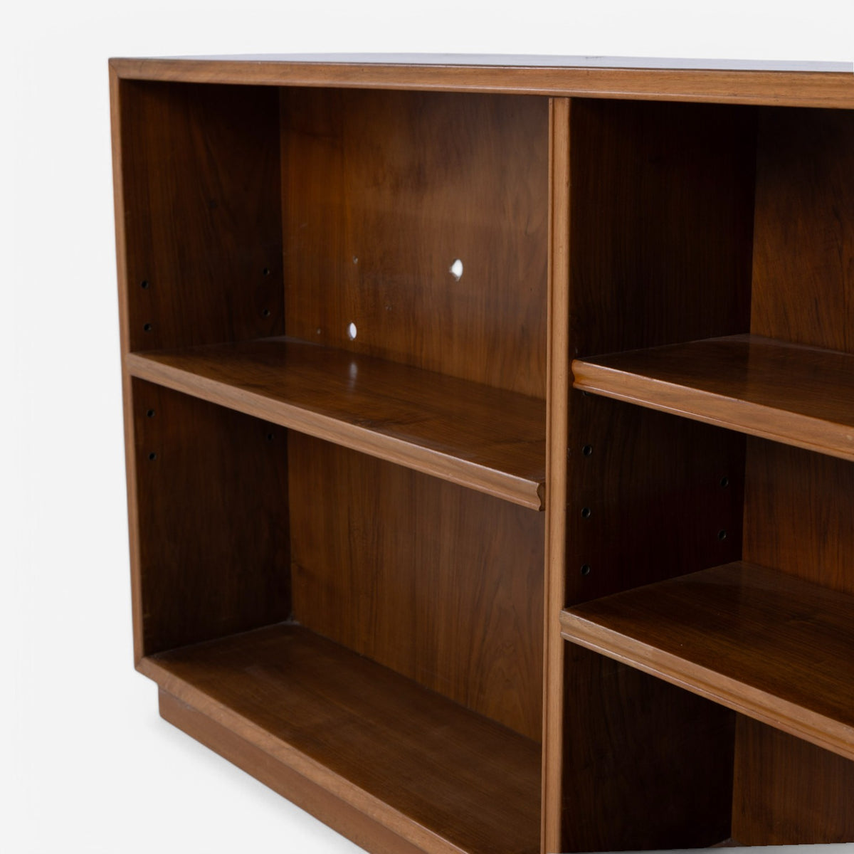 Shelving in walnut
