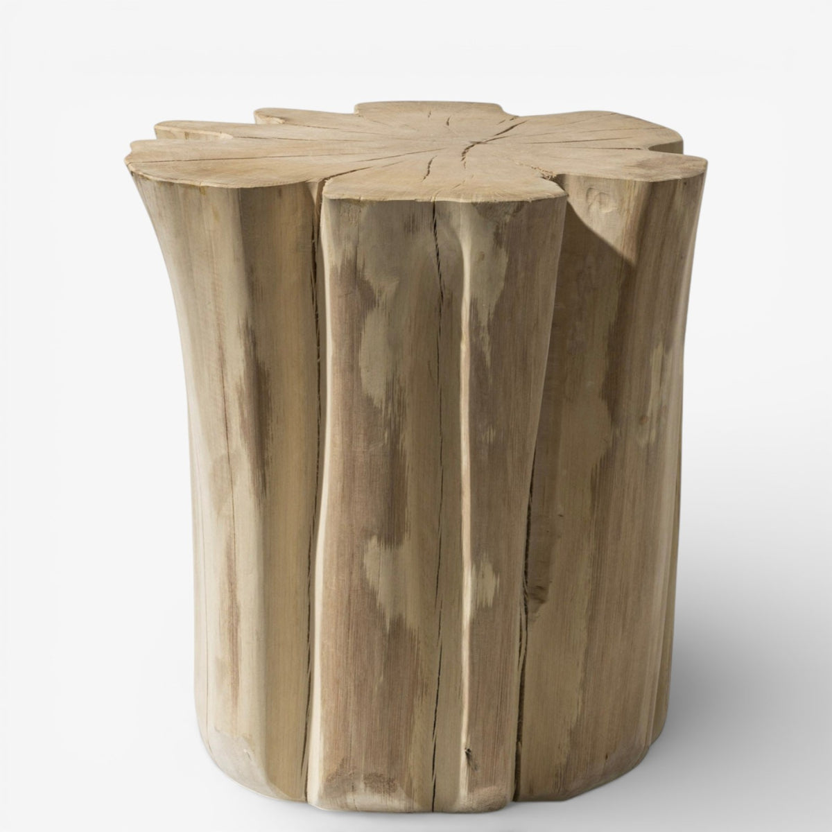 Brick M - Side table in solid beech