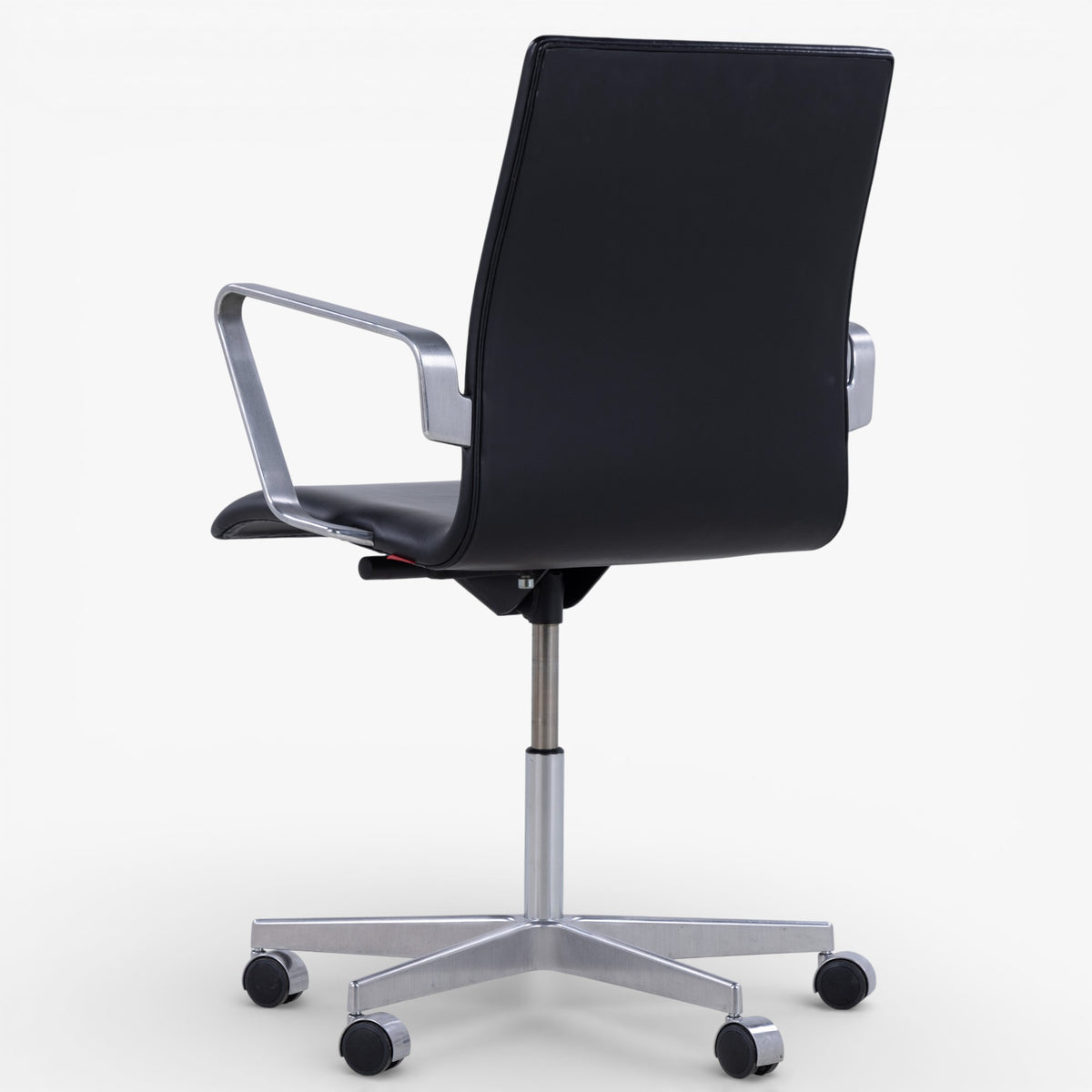 AJ 3291 - Office chair in black leather