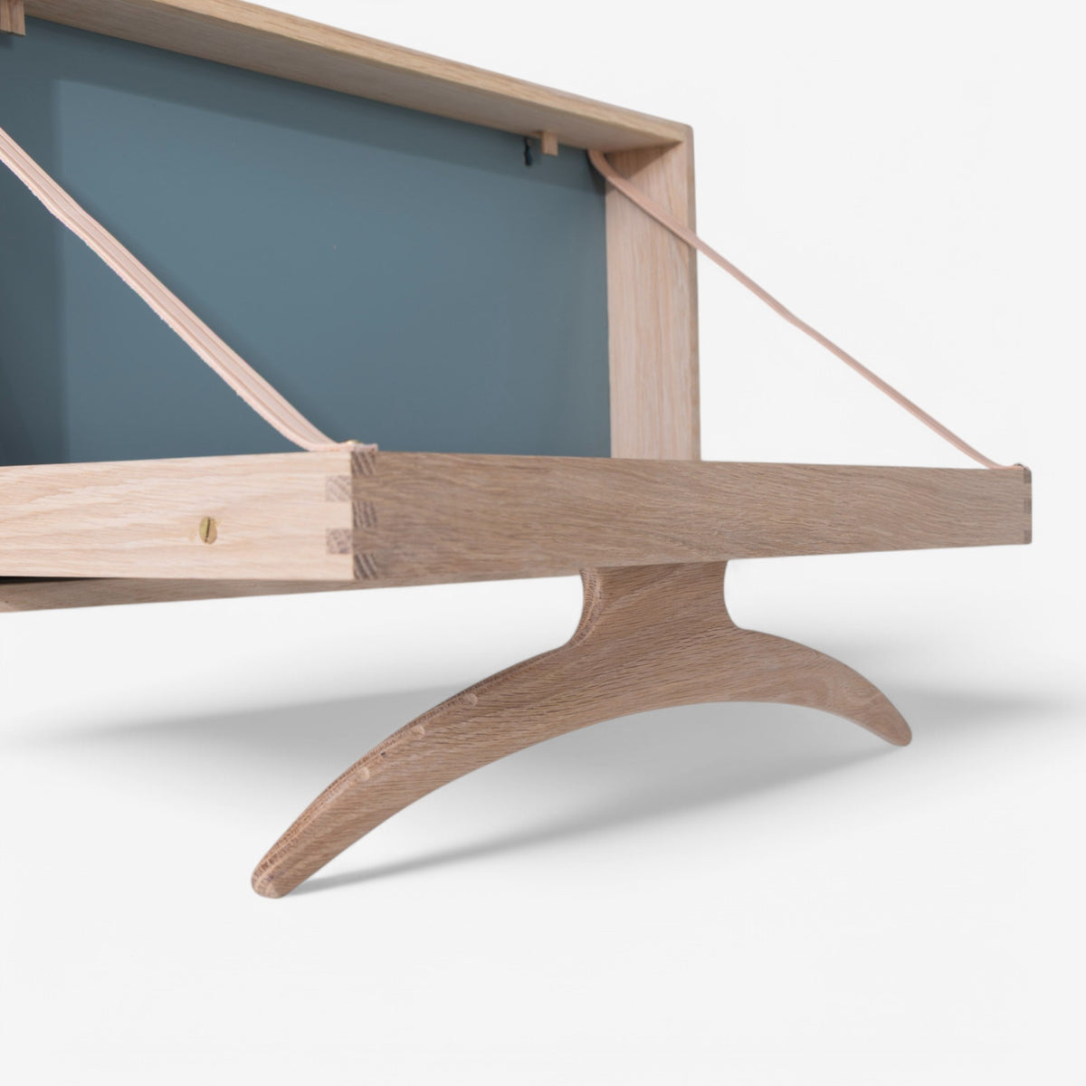 The Hanger in soap treated oak